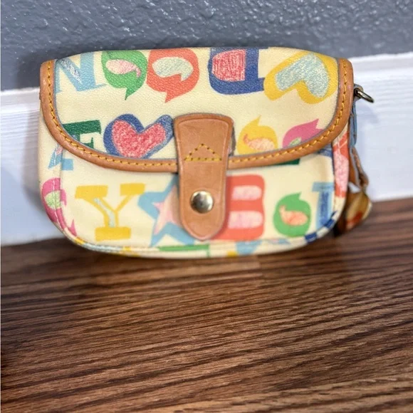 Dooney & Bourke Multicolor Canvas Satchel - Picture 9 of 13
